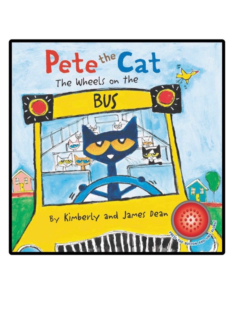 BUNDLE & SAVE 🐾 Pete the Cat 'The Wheels on the Bus' Sound Book